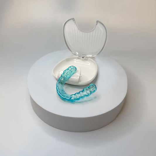 Turquoise Custom Night Guard<br>for Severe Teeth Grinding<br>Hard-3mm