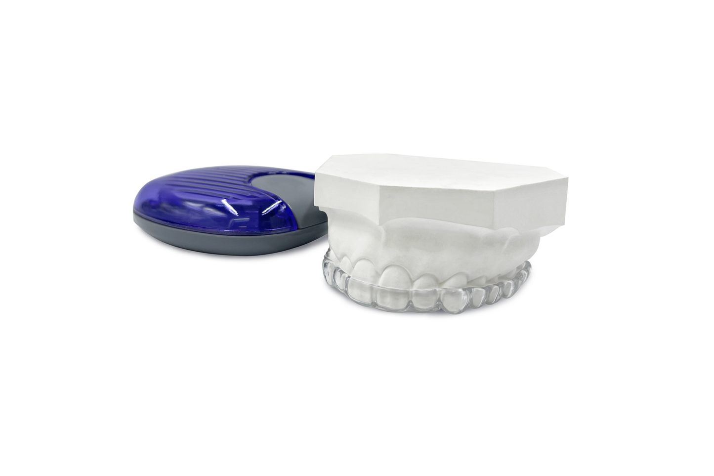 Custom Night Guard<br>3mm (Soft-inner & Hard-Outer)<br>for Moderate Teeth Grinding