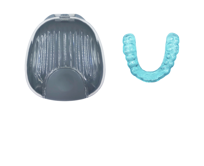 Turquoise Custom Night Guard<br>for Severe Teeth Grinding<br>Hard-3mm